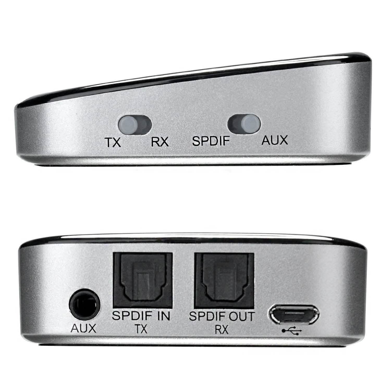 Bluetooth Wireless Audio Transmitter Receiver Adapter Optical Toslink DailySale