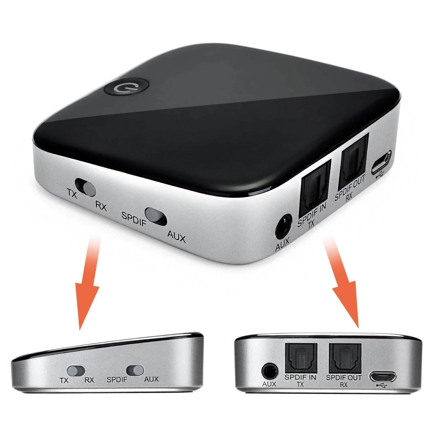 Bluetooth Wireless Audio Transmitter Receiver Adapter Optical Toslink DailySale