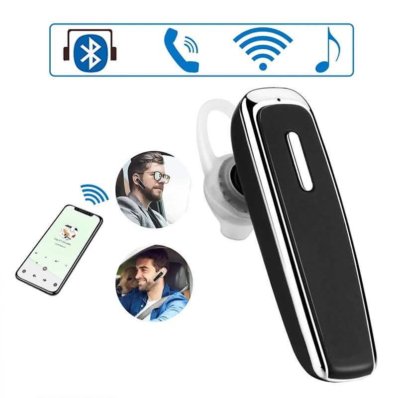 Bluetooth Wireless Trucker Headset With Mic Noise Cancellation DailySale