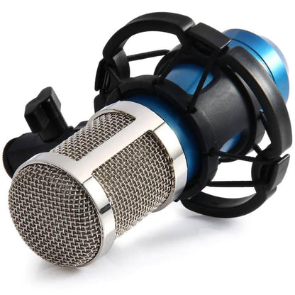 BM-800 Condenser Sound Recording Microphone with Shock Mount for Radio Braodcasting DailySale