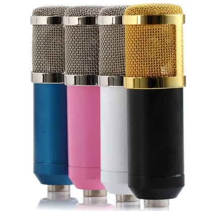 BM-800 Condenser Sound Recording Microphone with Shock Mount for Radio Braodcasting DailySale