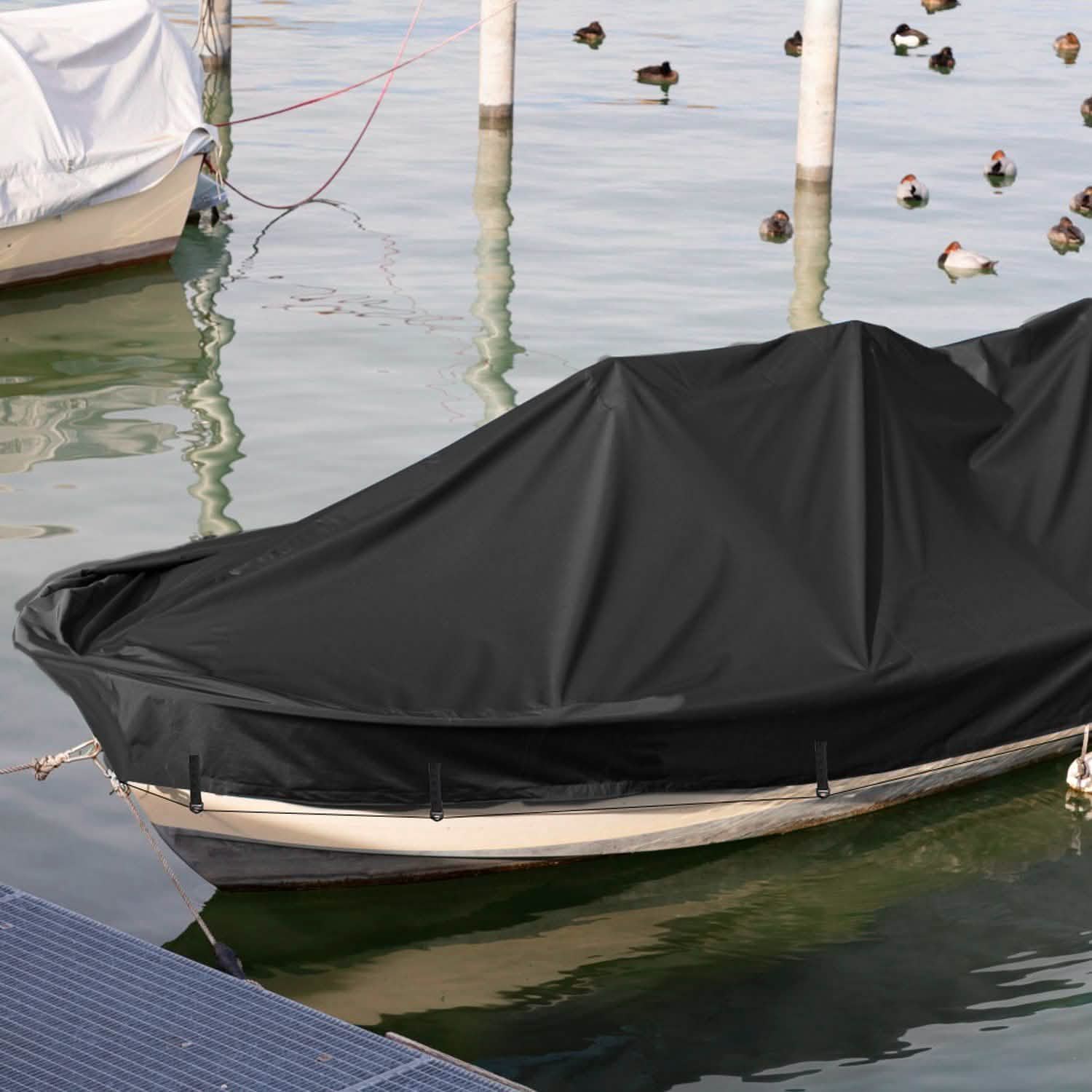 Boat Cover 210D Waterproof Dustproof Trailerable Boat Protector DailySale