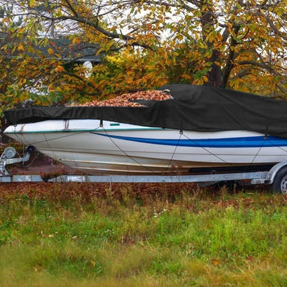 Boat Cover 210D Waterproof Dustproof Trailerable Boat Protector DailySale