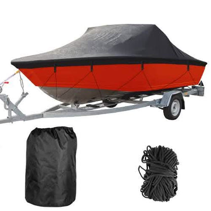 Boat Cover 210D Waterproof Dustproof Trailerable Boat Protector DailySale