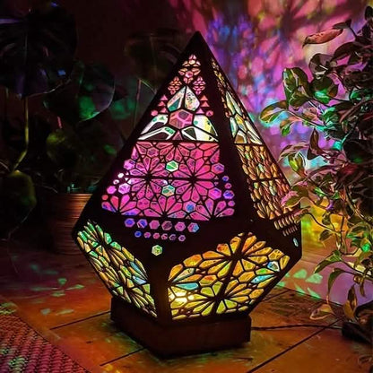 Bohemian Diamond Pole Star Projector Night Light DailySale
