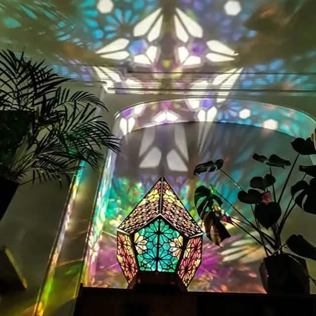 Bohemian Diamond Pole Star Projector Night Light DailySale