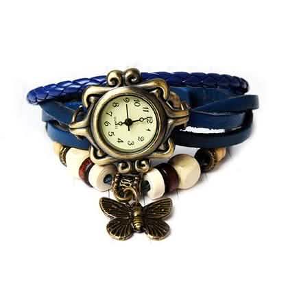 Boho Chic Vintage Inspired Handmade Butterfly Watch DailySale