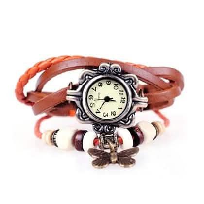 Boho Chic Vintage Inspired Handmade Butterfly Watch DailySale