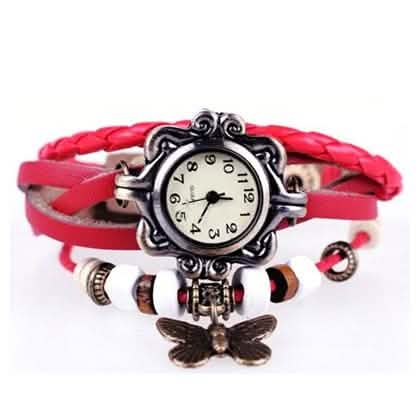 Boho Chic Vintage Inspired Handmade Butterfly Watch DailySale