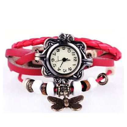 Boho Chic Vintage Inspired Handmade Butterfly Watch DailySale