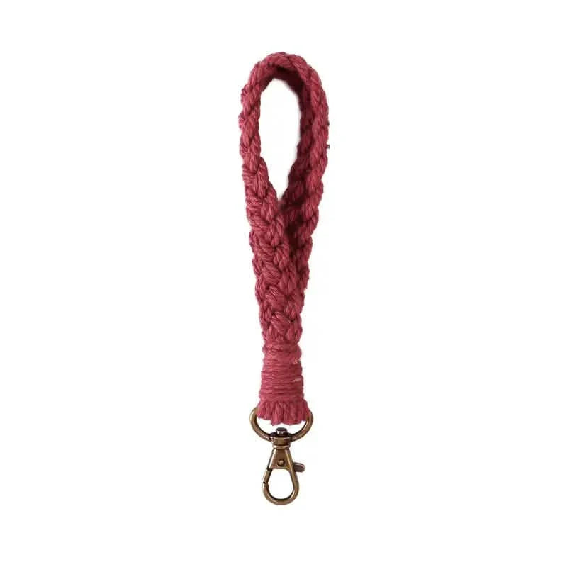 Boho Handmade Wristlet Bracelet Keyring DailySale
