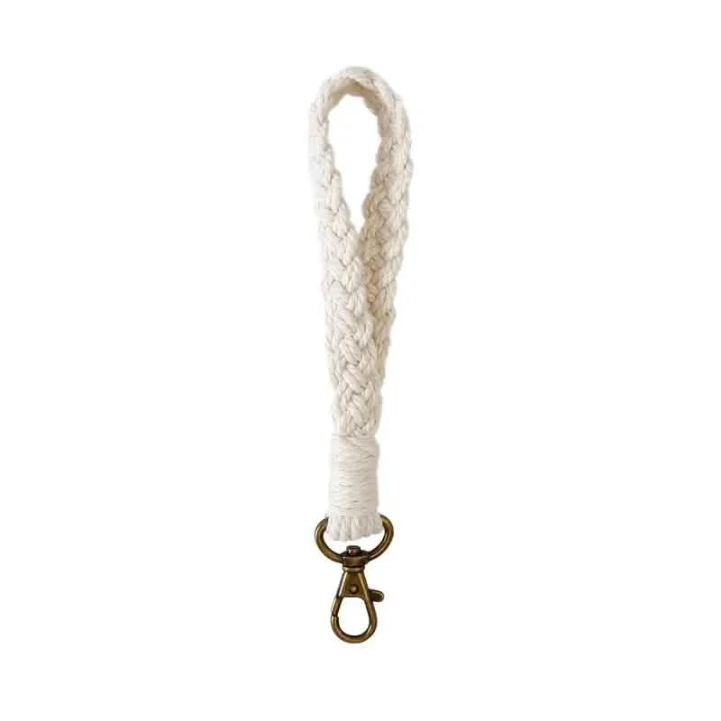 Boho Handmade Wristlet Bracelet Keyring DailySale
