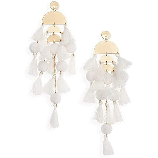 Boho Long Tassel Fringe Earrings DailySale