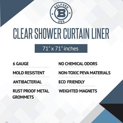 Bolford Shower Curtain & Rod Set DailySale