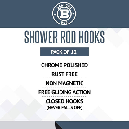 Bolford Shower Curtain & Rod Set DailySale