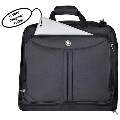 Bolford Travel Garment Bag For Business Trips And Travel With Padded Computer Pocket DailySale