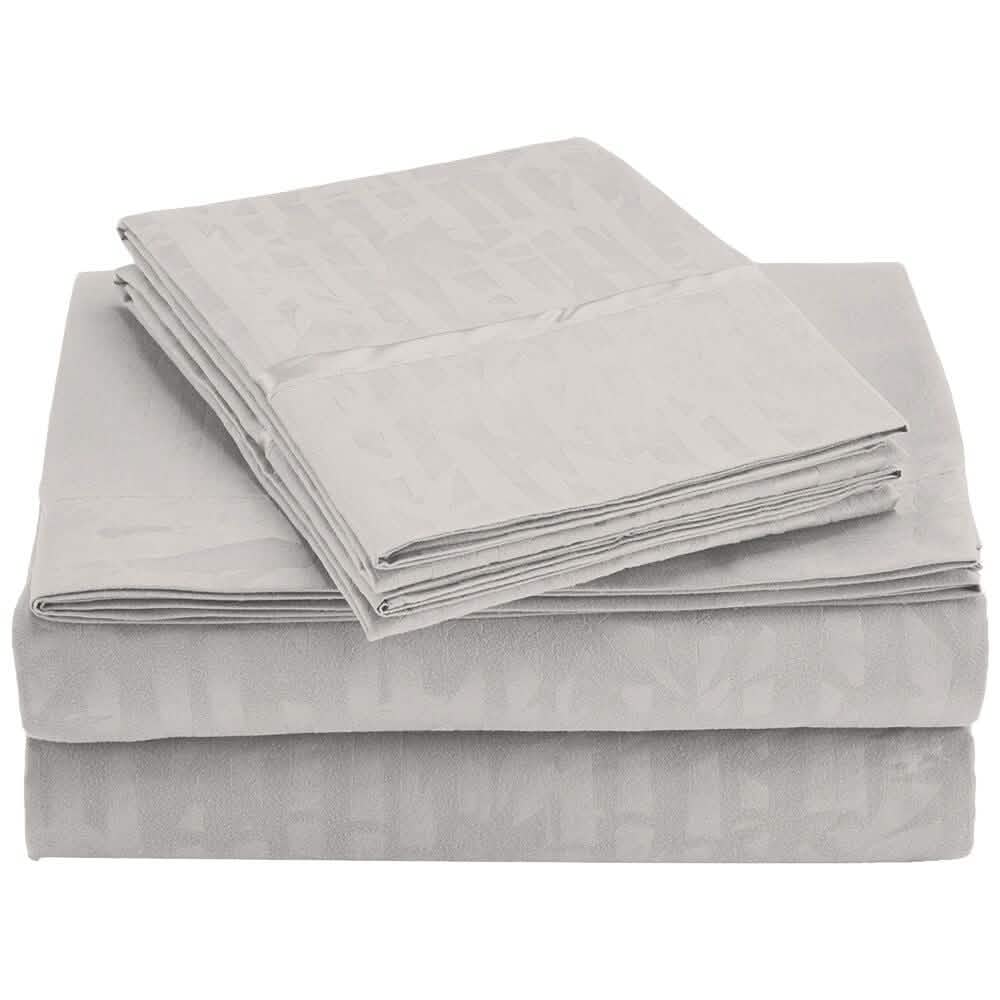 4-Piece Set: Super-Soft 1600 Series Bamboo Embossed Bed Sheet DailySale