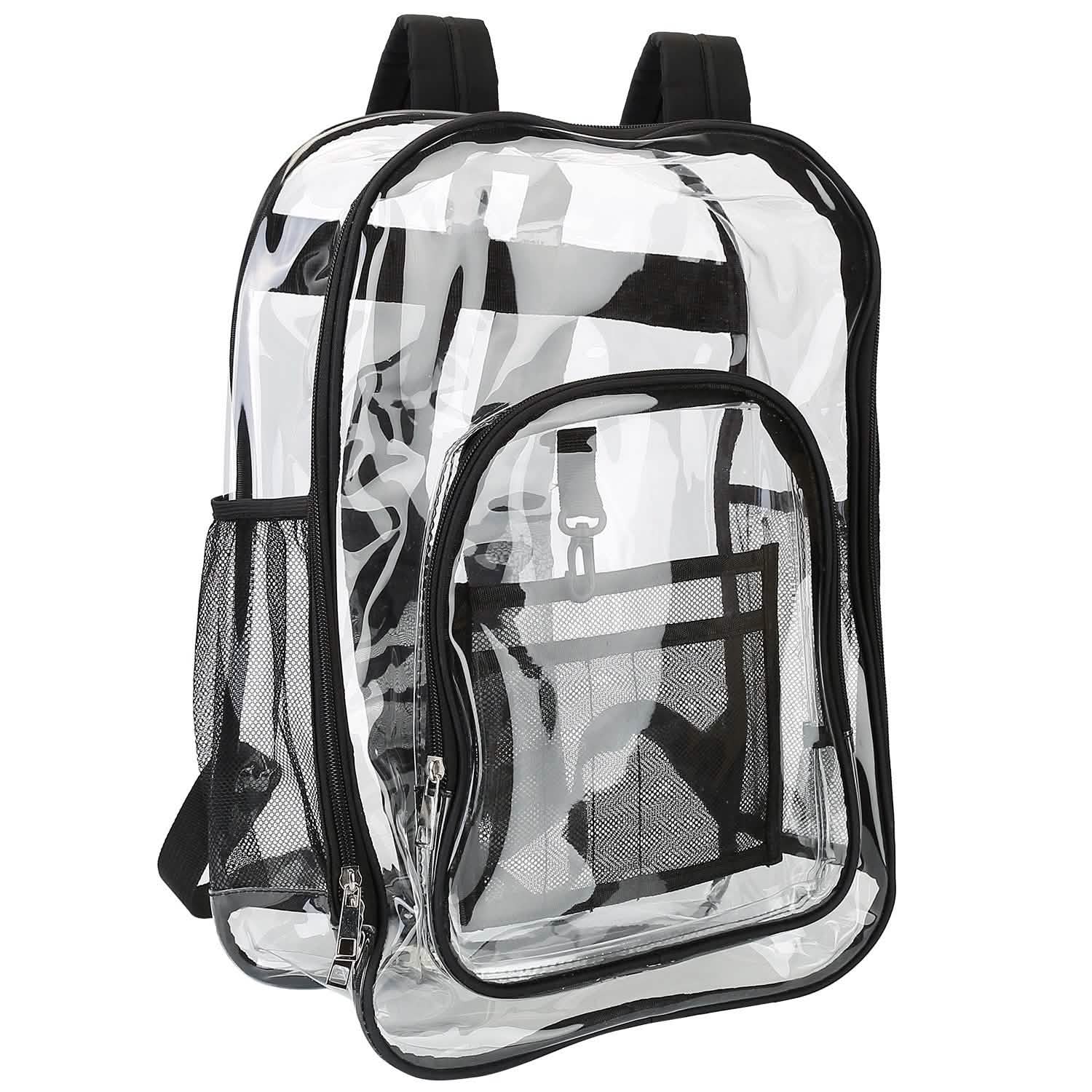Book Bag Waterproof PVC Clear Backpack 5.3Gal with Reinforced Strap DailySale