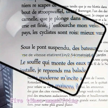 Book Page Magnification 180X120mm PVC Magnifier DailySale
