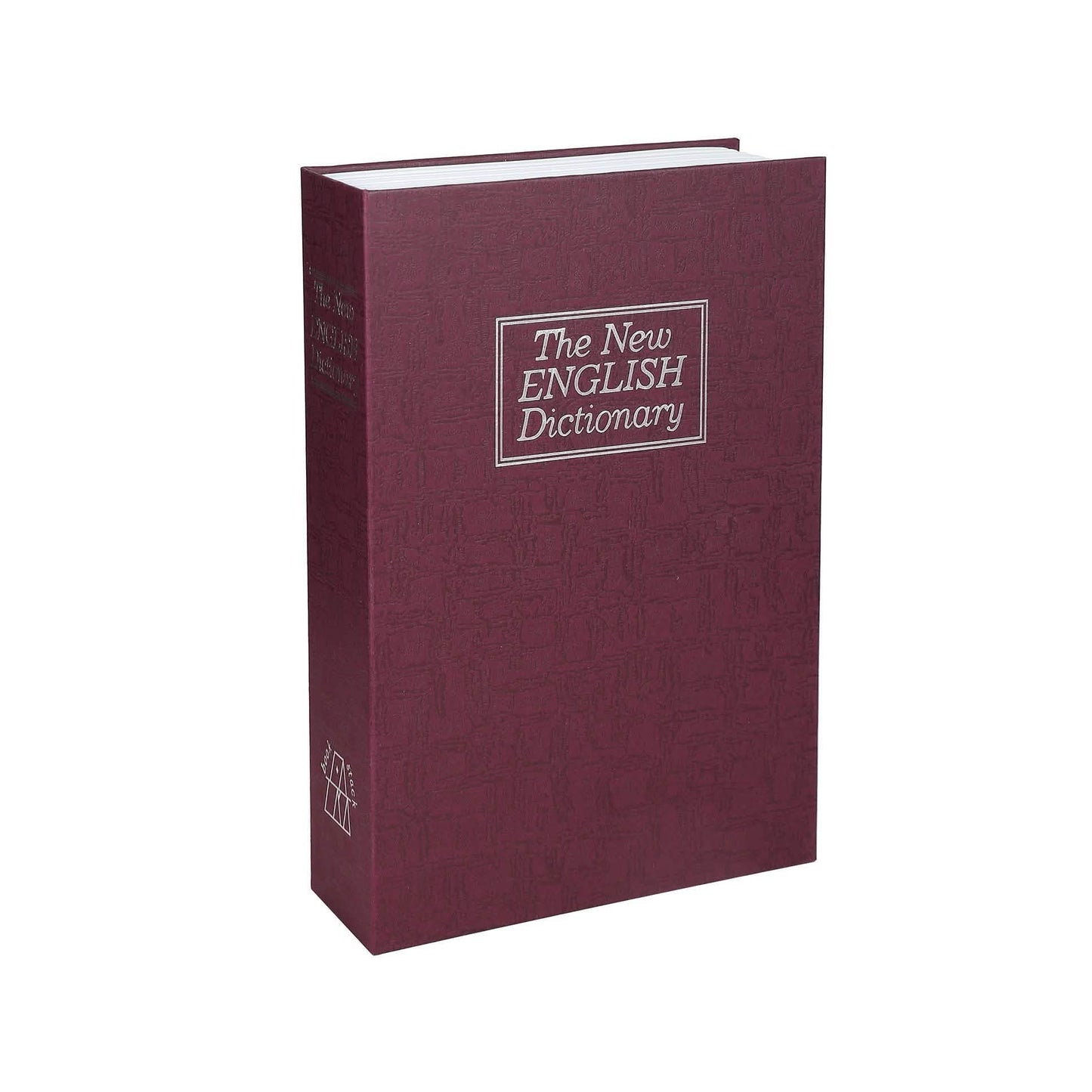 Book Safe with 3-Digit Combination Lock Storage Box DailySale