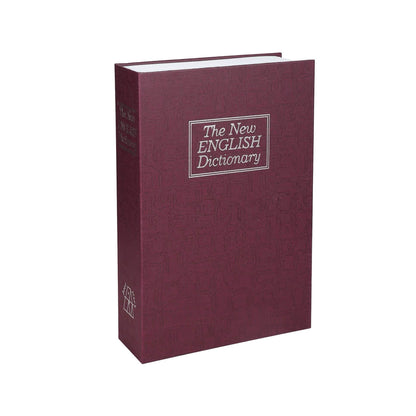 Book Safe with 3-Digit Combination Lock Storage Box DailySale