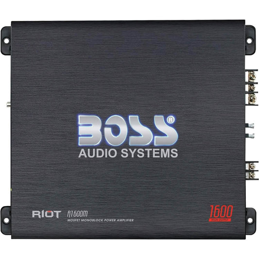 BOSS Audio Systems MODEL R1600M Car Amplifier  (Refurbished) DailySale