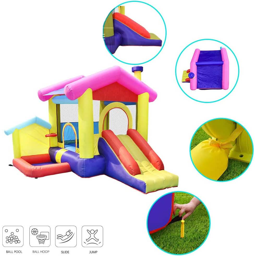 Bouncy Castle Bounce House Slides and Jumps DailySale