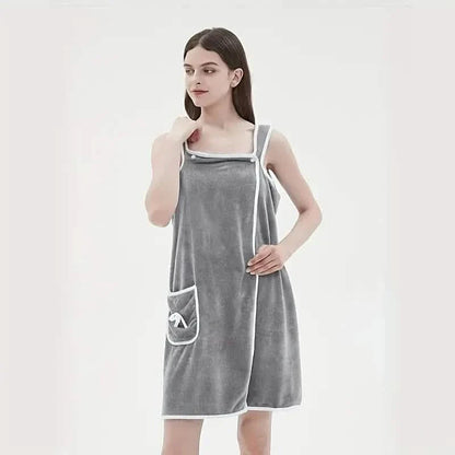 Bowknot Wearable Bath Towel for Adults DailySale