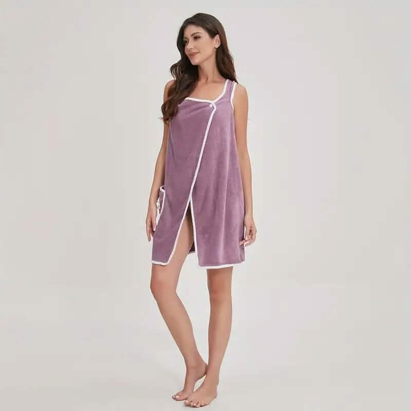 Bowknot Wearable Bath Towel for Adults DailySale