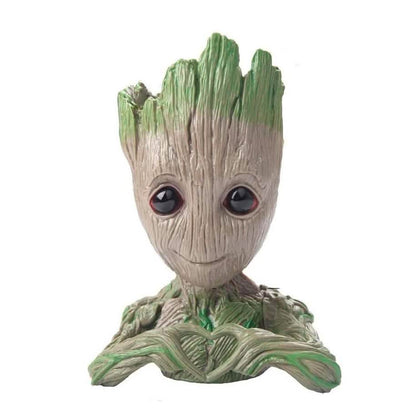 Boxod Treeman Baby Groot Succulent Flower Pot with Hole Pen Holder DailySale