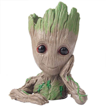 Boxod Treeman Baby Groot Succulent Flower Pot with Hole Pen Holder DailySale