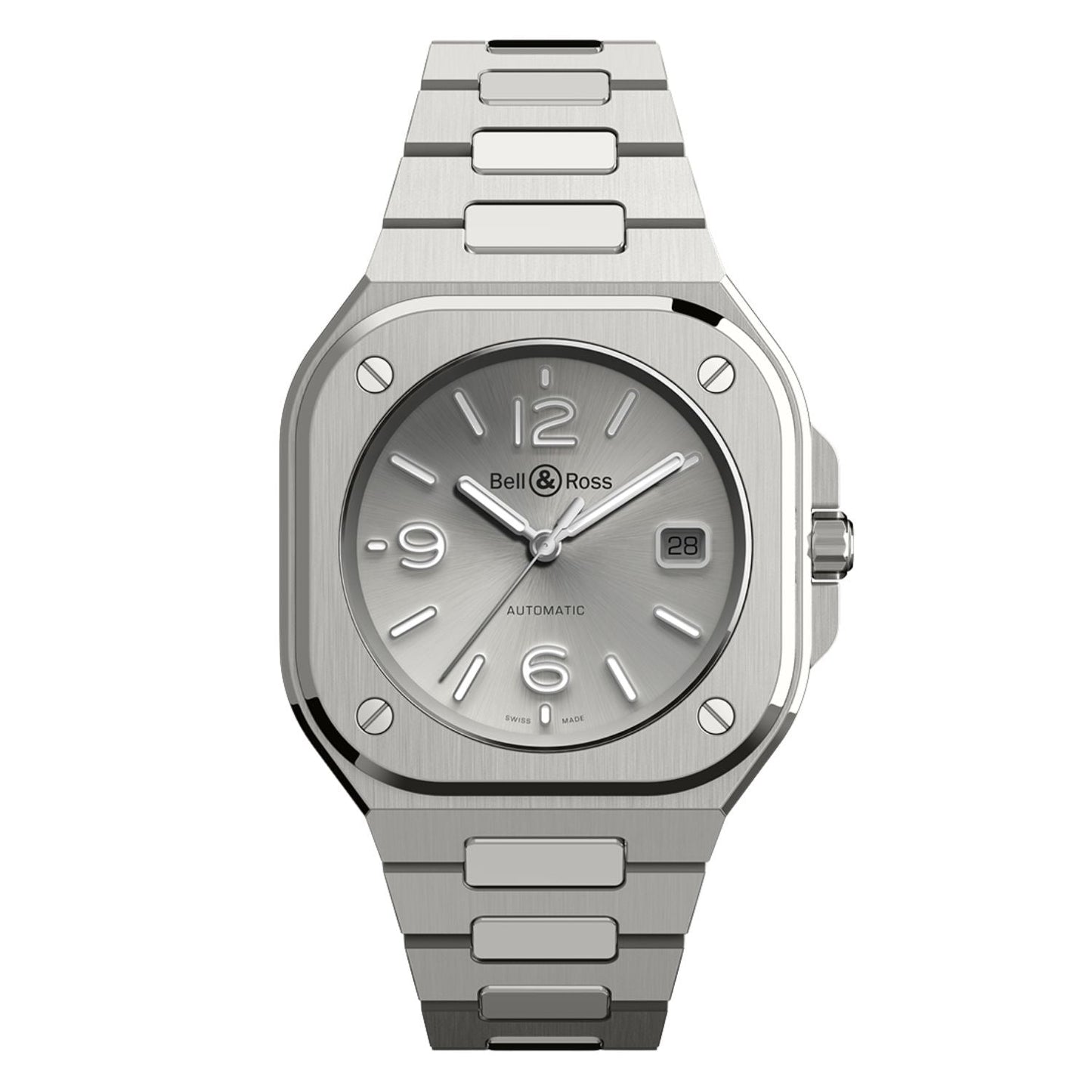 Bell & Ross Men's Grey Steel Bids.com