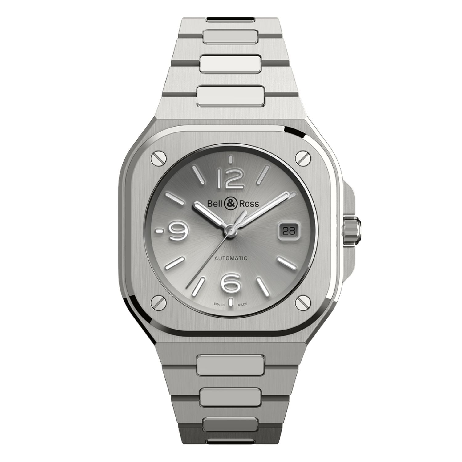 Bell & Ross Men's Grey Steel Bids.com
