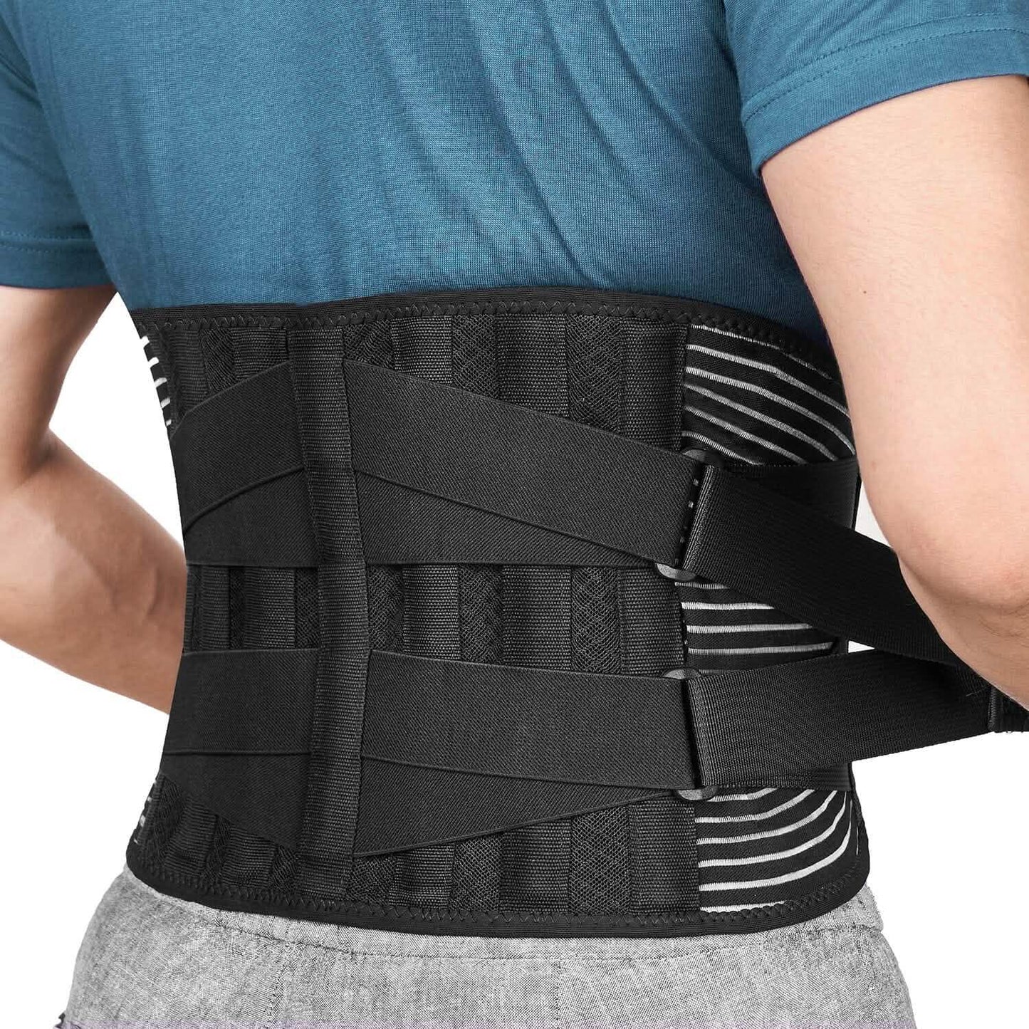 Braces for Lower Back Pain Relief with 6 Stays DailySale