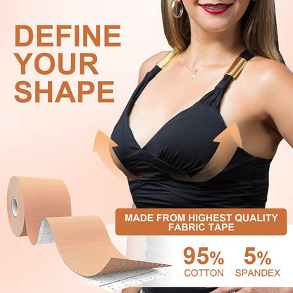 Breast Lift Tape for A-E Cup Large Breast, Breathable Push Up Tape DailySale