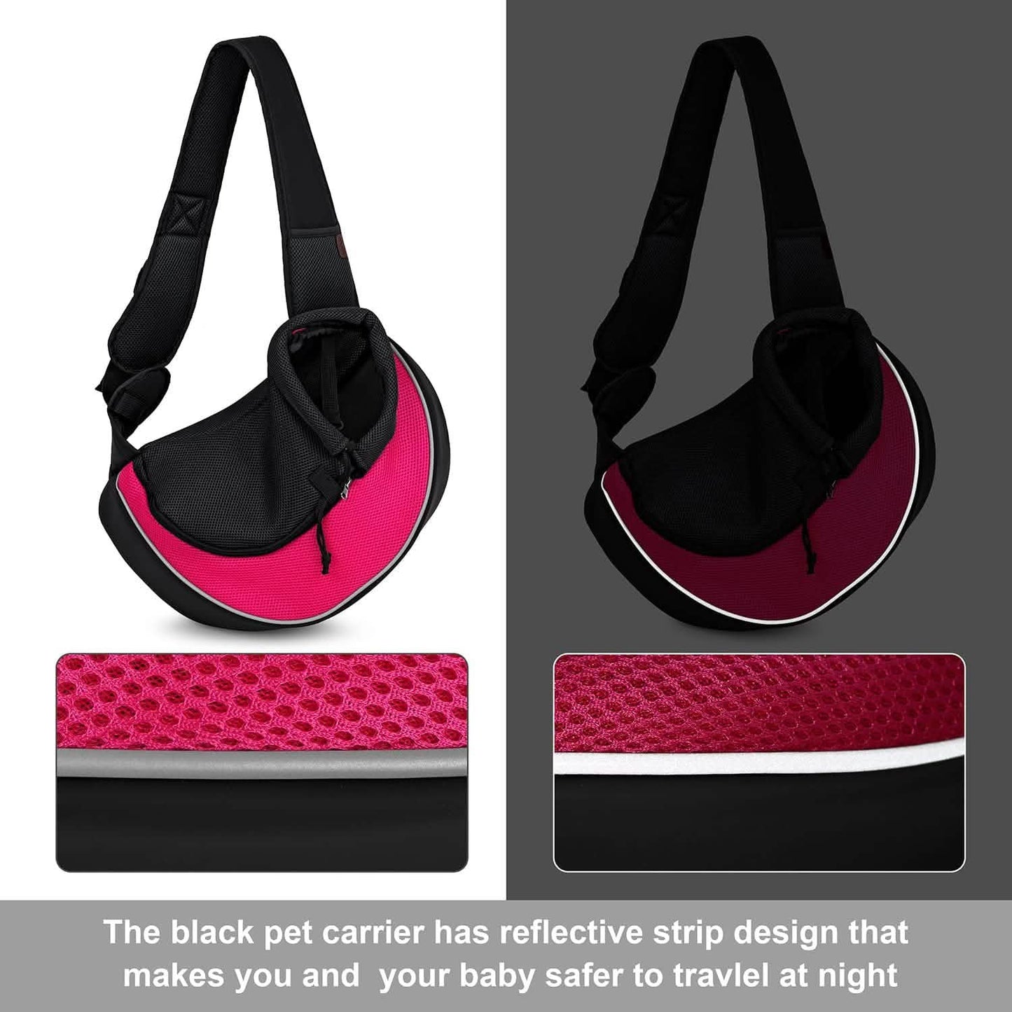 Breathable Mesh Travel Safe Sling Bag Carrier for Pets DailySale