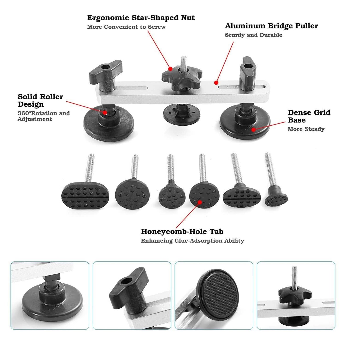 Bridge Puller Body Dent Removal Kits for Car DailySale