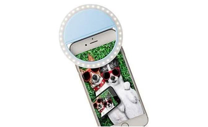 Bright Ring Rechargeable LED Selfie Light for All Phone Models DailySale