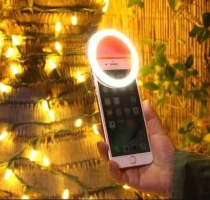Bright Ring Rechargeable LED Selfie Light for All Phone Models DailySale