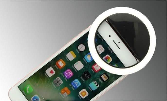Bright Ring Rechargeable LED Selfie Light for All Phone Models DailySale