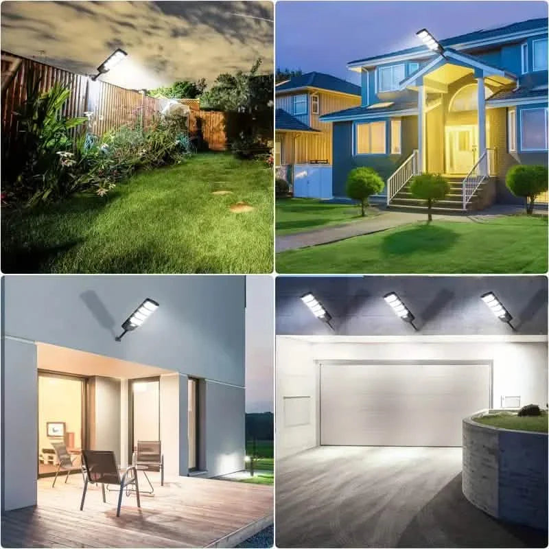 Bright Solar Street Light with Wide Angle Motion Sensor and Remote Control DailySale