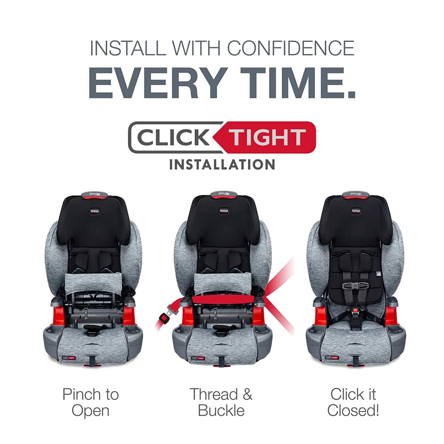 Britax Grow with You ClickTight Harness-2-Booster Car Seat DailySale