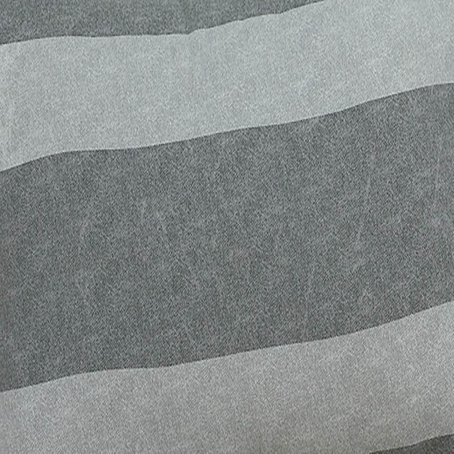Brooklyn Flat Herringbone Wide Striped Grey Comforter Set DailySale