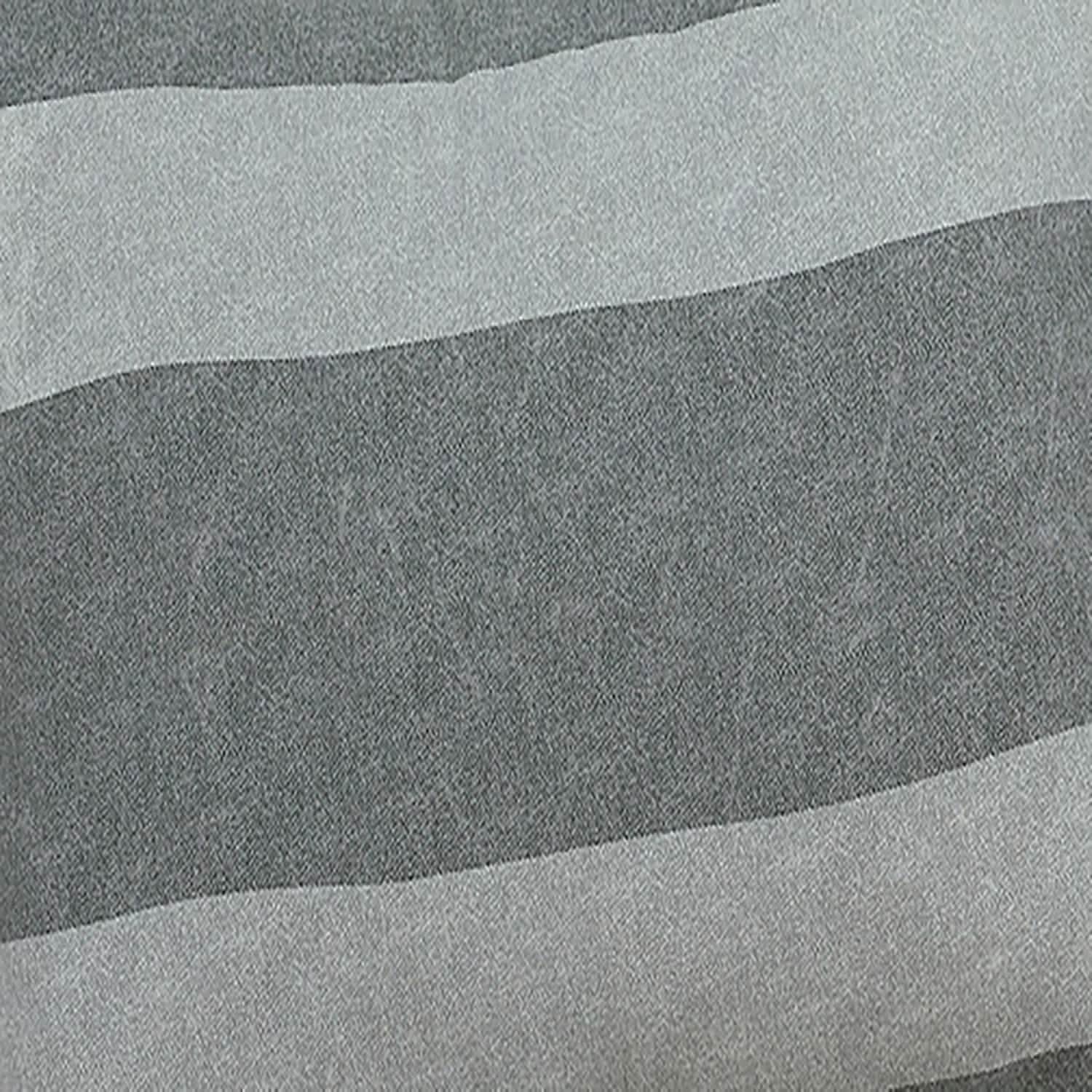 Brooklyn Flat Herringbone Wide Striped Grey Comforter Set DailySale