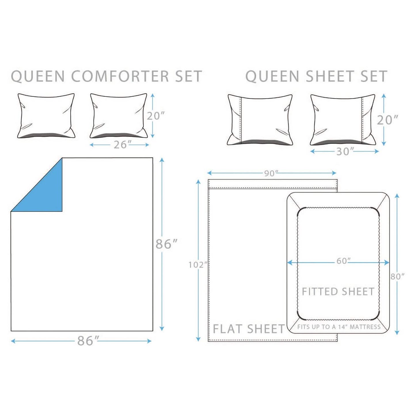Brooklyn Flat Rugby Stripe Bed-in-a-Bag Set DailySale