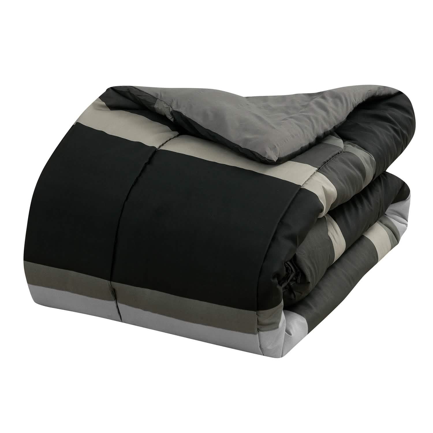 Brooklyn Flat Rugby Stripe Bed-in-a-Bag Set DailySale