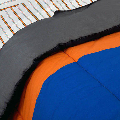 Brooklyn Flat Rugby Stripe Bed-in-a-Bag Set DailySale
