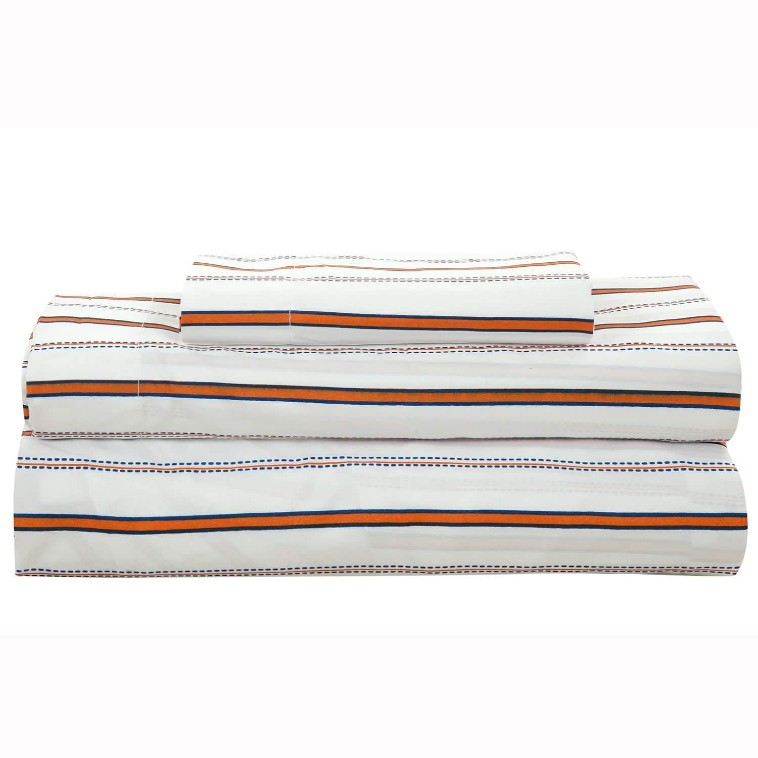 Brooklyn Flat Rugby Stripe Bed-in-a-Bag Set DailySale