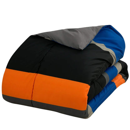 Brooklyn Flat Rugby Stripe Bed-in-a-Bag Set DailySale