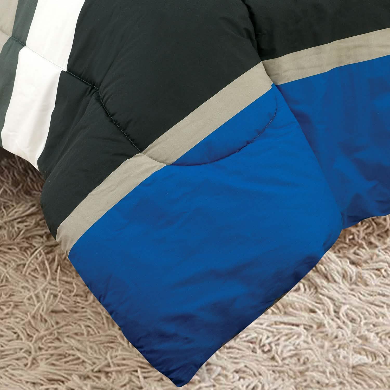 Brooklyn Flat Rugby Stripe Bed-in-a-Bag Set DailySale